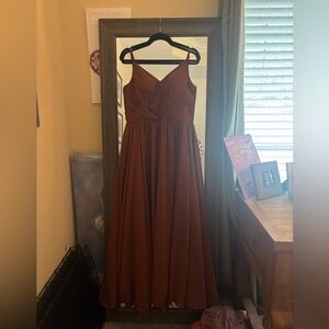 Revelry Rust Maxi Dress